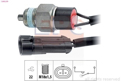 Перемикач EPS 1.860.239 (фото 1)
