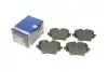 Колодки гальмівні (передні) BMW 2 (F45/F46)/5 (G30/F90)/X1(F48)/X2 (E39)/X3 (G01/F97) 13- BOSCH 0986494940 (фото 1)
