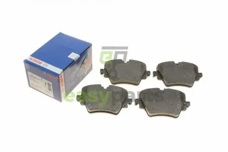 Колодки гальмівні (передні) BMW 2 (F45/F46)/5 (G30/F90)/X1(F48)/X2 (E39)/X3 (G01/F97) 13- BOSCH 0986494940