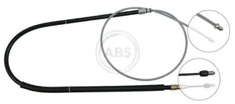 Трос ручного тормоза E90/E91/E92/E93 (04-21) A.B.S. K19936
