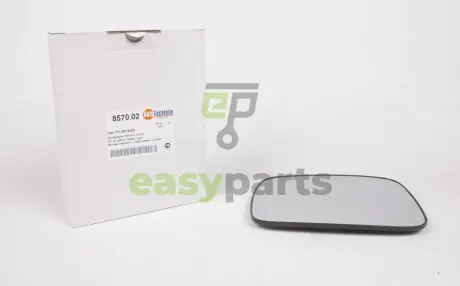 Скло дзеркала (з підігрівом) VW T4 91-03 (R) (8570.02) AUTOTECHTEILE 385 7002