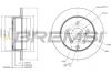 Тормозной диск зад. RAV 4 III/IV 06- (281x12) BREMSI CD7846S (фото 1)