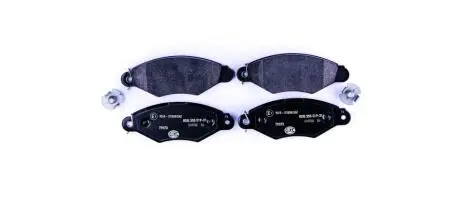Гальмівні колодки дискові перед. PSA 206/306/Xsara/Renault Kangoo 05.93- HELLA 8DB355019-311