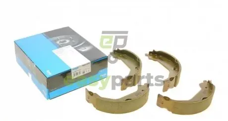 Колодки гальмівні (задні) Kia Sorento I 02- (190x39.8) KAVO PARTS KBS-4408