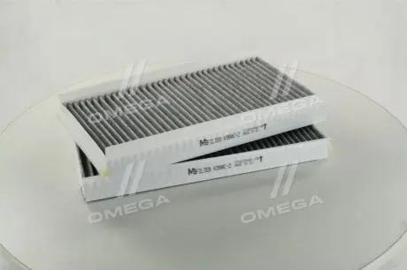 Фото фільтр салону BMW 5 (E60) 3.0D 01- (вугільний) (к-кт) M-FILTER K 994C-2 Фільтр салону BMW 5 (E60) 3.0D 01- (вугільний) (к-кт) M-FILTER K 994C-2