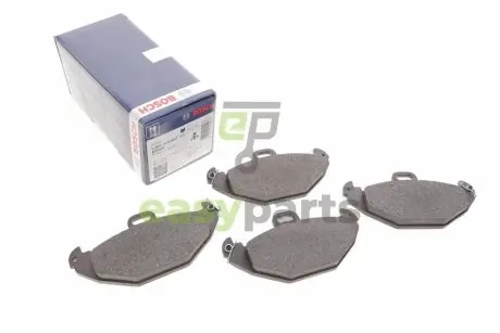 Колодки гальмівні (задні) Renault Laguna I 93-01 (Brembo) (з датчиками) BOSCH 0986424532