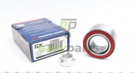 Підшипник маточини (передньої) Mazda 626 II 1.6/2.0/2.0D 82-90 (39x68x37) CX CX052