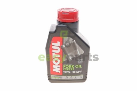 Олива мот FORK OIL EXP 20W 1L для мото-вилок MOTUL 822001