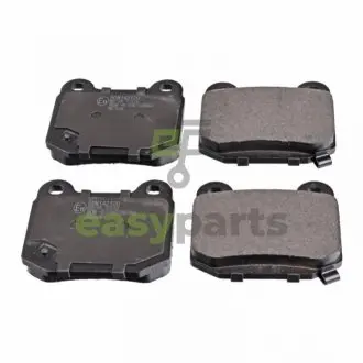 NISSAN К-т гальмівних колодок 350Z BLUE PRINT ADN142120