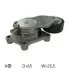 SKF CITROEN ролик натягувача ременя C3 1.4HDI VKM 33164