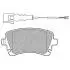 VW Гальмівні колодки задн.T5 03- JAPANPARTS PP-0922AF (фото 2)