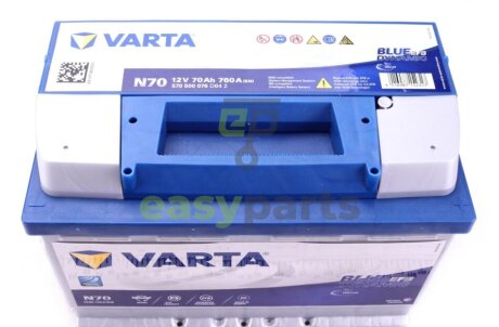 Акумуляторна батарея VARTA 570500076 D842