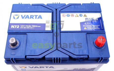 Акумуляторна батарея VARTA 572501076 D842