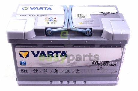Акумуляторна батарея VARTA 580901080 D852