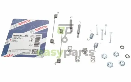 Комплект пружинок колодок ручника Citroen Xsara/Peugeot 205/306 83- BOSCH 1987475116