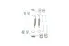 Комплект пружинок колодок ручника Renault Megane I -03 BOSCH 1987475101 (фото 2)