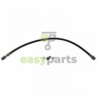 Шланг гальмівний (передній) Audi Q3/VW Tiguan 1.4-2.5 07- (605mm) M10x1mm FEBI BILSTEIN 43763