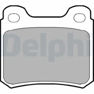 Гальмiвнi колодки дисковi Delphi LP915