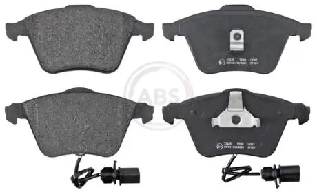 Гальмівні колодки пер. Audi A4/A6/A8 00- A.B.S. 37425