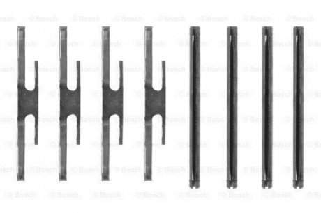 Комплектующие, колодки дискового тормоза BOSCH 1987474126 (фото 1)