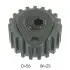 SKF FORD ролик натяж.ременя ГРМ 1,8D/TD 97- VKM 24107