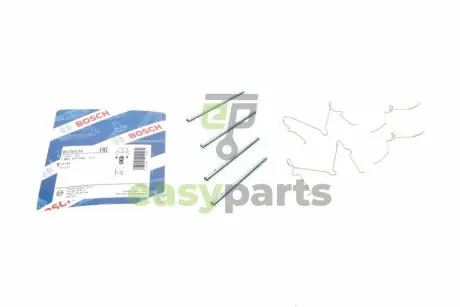 Планка супорта (переднього) прижимна (к-кт) Mazda 121/323 89-94 BOSCH 1987474208