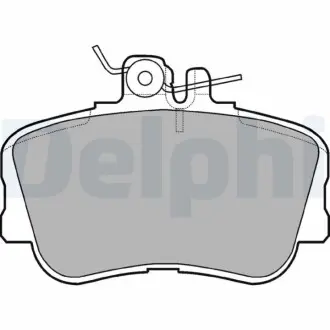 DB гальмівні колодки перед.W202 93- Delphi LP881