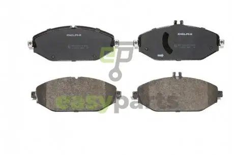 DB колодки гальм. передні W205/W213 Delphi LP3282