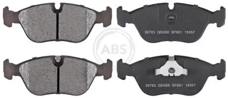 Гальмівні колодки пер. C70/V70/S70/ 92-05 A.B.S. 36783