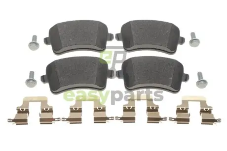 Колодки гальмівні (задні) Audi A4/A5/Q5 07- (без датчика) (TRW) MEYLE 025 246 0617-1/PD