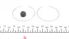 Ремкомплект супорта (переднього) Mitsubishi Pajero/Outlander 90- (d=43mm) QUICK BRAKE 114-0042 (фото 4)