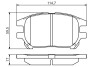 Гальмівні колодки передн Lexus RX 01- BOSCH 0986495140 (фото 1)