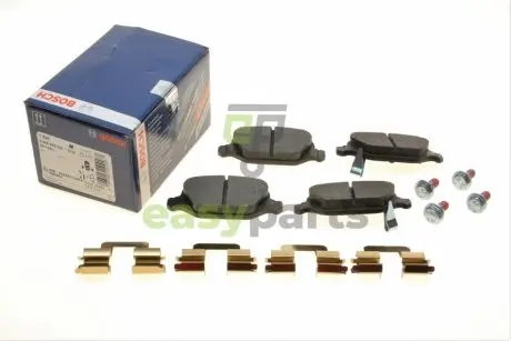 Колодки гальмівні (задні) Fiat Panda 12- BOSCH 0986494935
