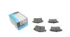 Колодки гальмівні (задні) Honda Accord VIII 2.0-2.4i 08- KAVO PARTS KBP-2044 (фото 1)