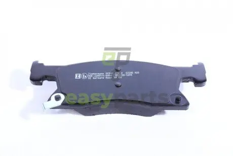 Колодки гальмівні (передні) Opel Astra K 15- (Ate-Teves) R15 ZIMMERMANN 22342.198.2