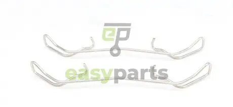 Колодки гальмівні (передні) Opel Astra K 15- (Ate) R16 (з датчиком) (з аксесуарами) ZIMMERMANN 22345.195.2