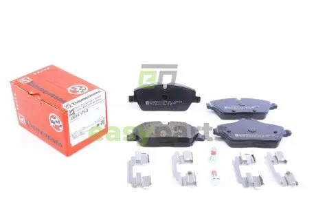 Колодки гальмівні (передні) BMW 1 (E87) 03-12 (Lucas-Giling) (з аксесуарами) ZIMMERMANN 23915.175.3