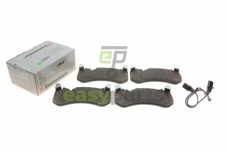Колодки гальмівні (передні) Audi A6 4.0/5.0 08-18/A7 4.0 13-18 (Brembo)(з датч./для авто без керам) ZIMMERMANN 24455.970.2