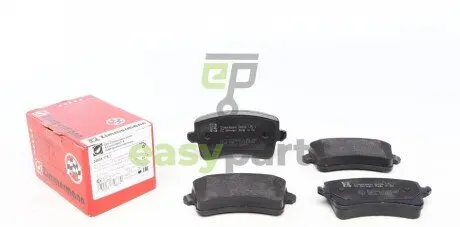 Колодки гальмівні (задні) Audi A4/A5/ Q5 1.8TFSI-3.2FSI 06- (Lucas-Girling) ZIMMERMANN 24606.175.1