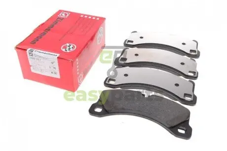Колодки гальмівні (передні) Porsche Cayenne 10- (Brembo) ZIMMERMANN 24685.170.1