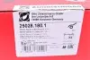 Колодки гальмівні (передні) BMW 1 (F20/F21)/ 3 (F30/F31/F34)/ i8 (I12) 11- (Brembo) ZIMMERMANN 25028.180.1 (фото 4)