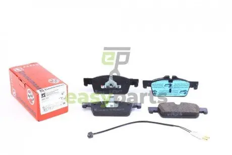 Колодки гальмівні (передні) Peugeot 508 10- (з датчиком) (Ate) ZIMMERMANN 25222.170.2