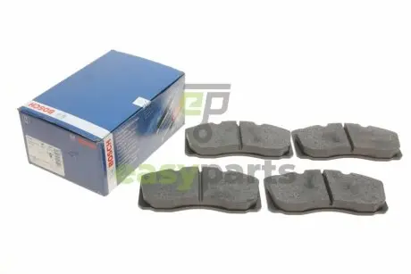 Колодки гальмівні (передні) Iveco Daily IV/V/VI 06- BOSCH 0986494257