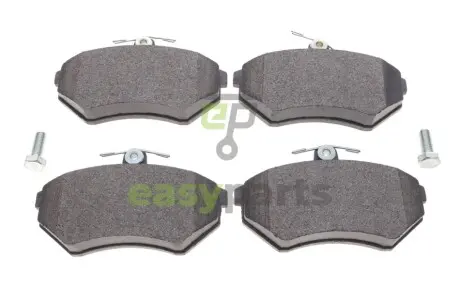 Колодки гальмівні (передні) Audi 80 -94/VW Golf III/IV -02/Caddy II -04/Vento -98 (119x69.5x19.6) BRECK 20168 10 701 00