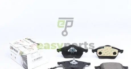 Колодки гальмівні (передні) Audi A3/VW Golf IV -03 (Ate-Teves) (з датчиком) BRECK 23392 00 701 10
