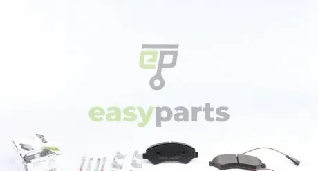 Колодки гальмівні (передні) Citroen Jumper/Fiat Ducato/Peugeot Boxer 2.0-3.0HDi 06- R16(з датчиком) BRECK 24467 00 703 20
