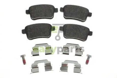 Колодки гальмівні (задні) Renault Kangoo 08- (з комплектом планок опори прижимних) BRECK 24692 00 704 00 (фото 1)