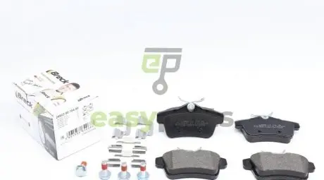 Колодки гальмівні (задні) Citroen C4/Peugeot 308/508 09- (Lucas) BRECK 24922 00 704 00