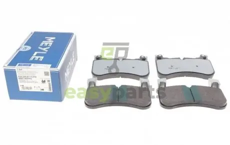 Колодки гальмівні (передні) Land Rover Discovery 2.0-3.0 i/3.0 D 12- 4x4 MEYLE 025 205 8117/PD