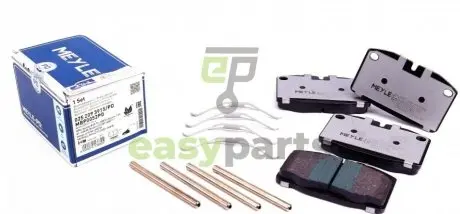 Колодки гальмівні (передні) Opel Ascona/Vectra/Kadett/Omega/Corsa 75-03 MEYLE 025 209 3915/PD